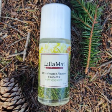 Naturalny dezodorant z ałunem o zapachu trawy cytrynowej
